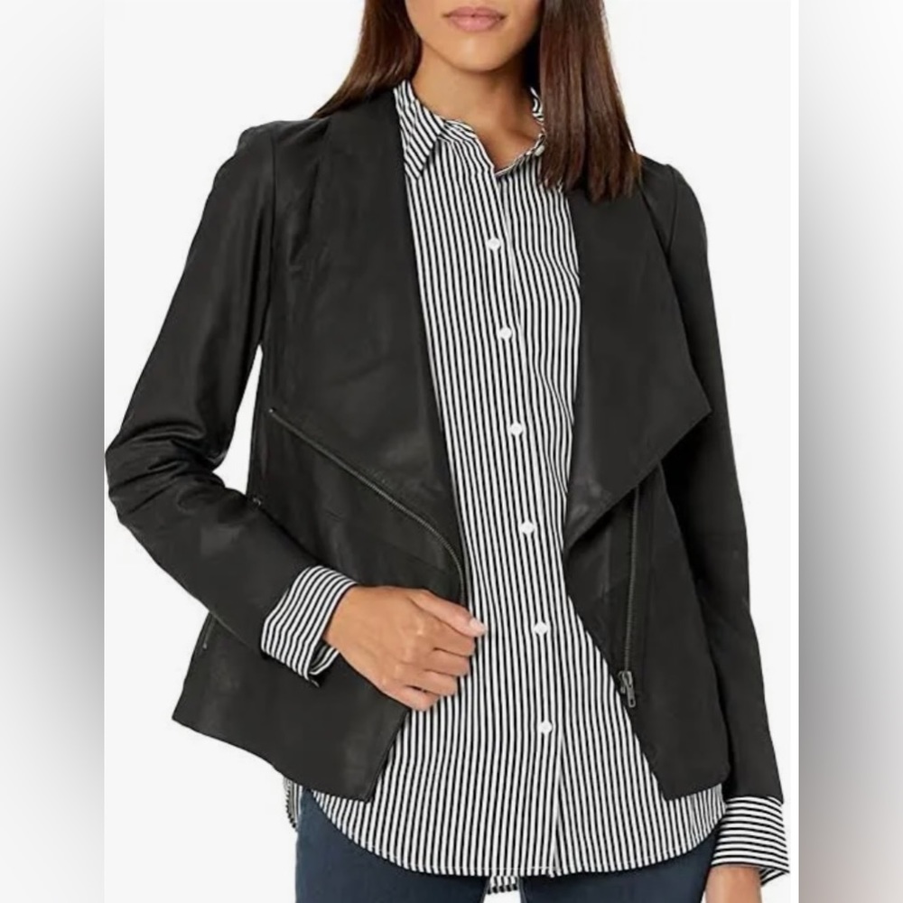 BB Dakota by Steve Madden Leather Jacket